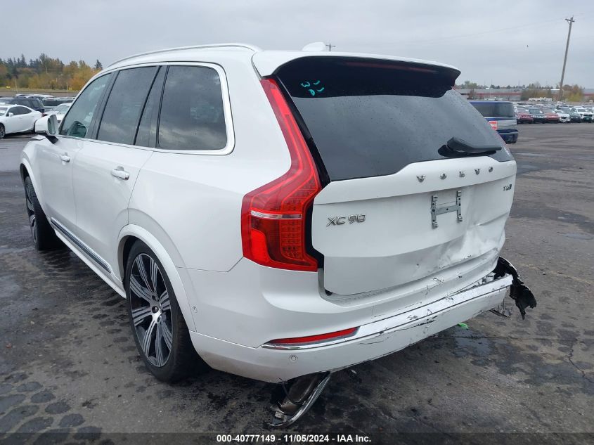 2021 Volvo Xc90 T6 Inscription 7 Passenger VIN: YV4A22PL7M1724212 Lot: 40777149