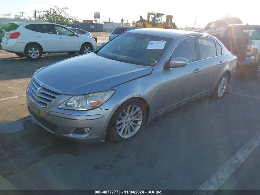 2011 Hyundai Genesis 3.8 VIN: KMHGC4DE2BU128539 Lot: 40777773