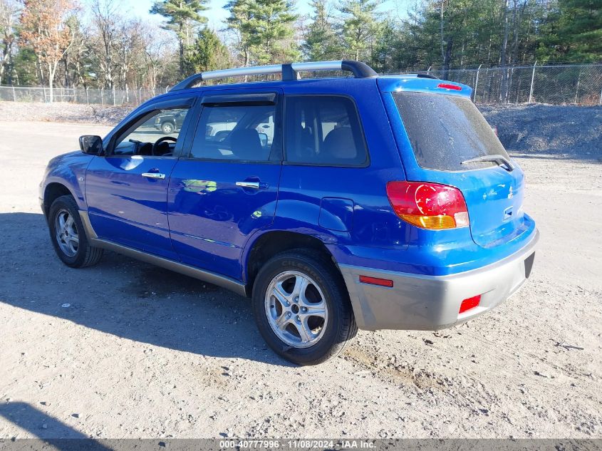 2004 Mitsubishi Outlander Ls VIN: JA4LZ31F94U060231 Lot: 40777996