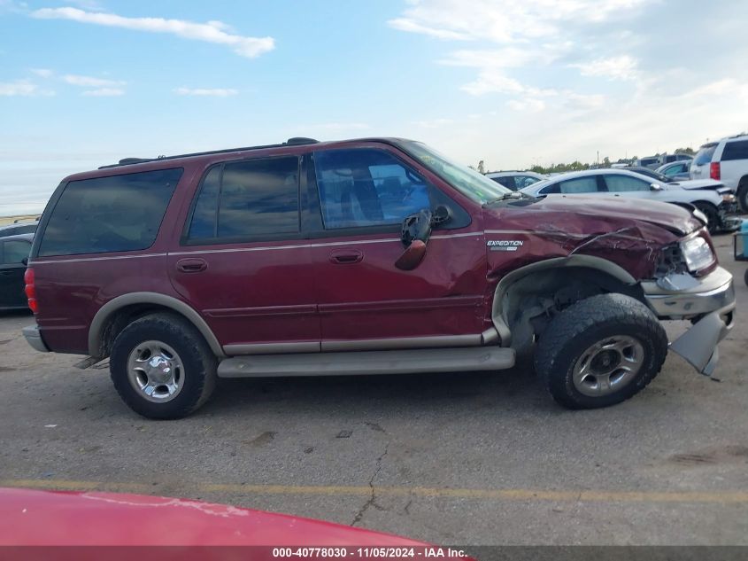 2000 Ford Expedition Eddie Bauer VIN: 1FMRU17L7YLC42128 Lot: 40778030