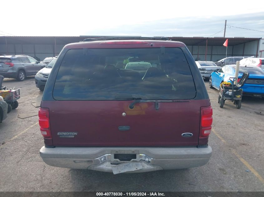 2000 Ford Expedition Eddie Bauer VIN: 1FMRU17L7YLC42128 Lot: 40778030