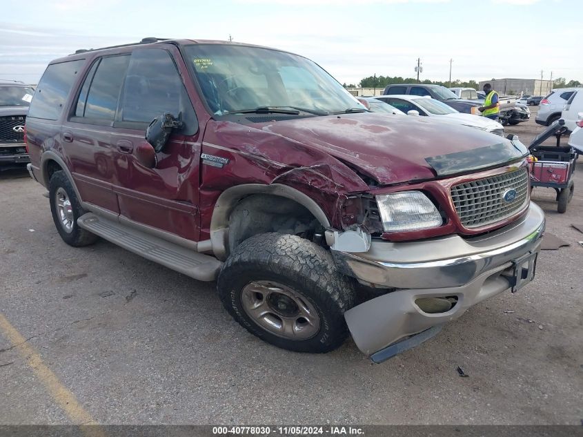 2000 Ford Expedition Eddie Bauer VIN: 1FMRU17L7YLC42128 Lot: 40778030