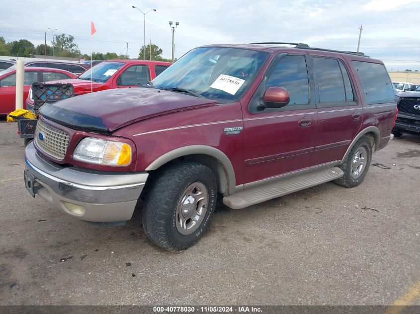 2000 Ford Expedition Eddie Bauer VIN: 1FMRU17L7YLC42128 Lot: 40778030