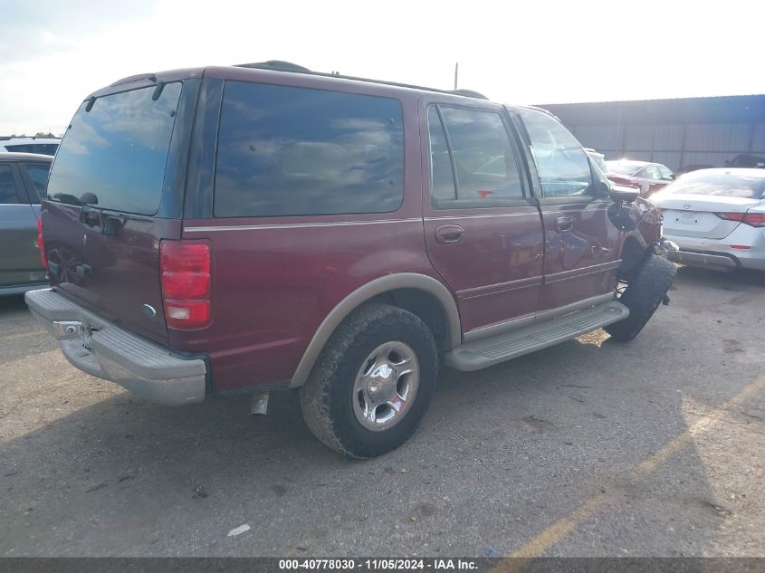 2000 Ford Expedition Eddie Bauer VIN: 1FMRU17L7YLC42128 Lot: 40778030