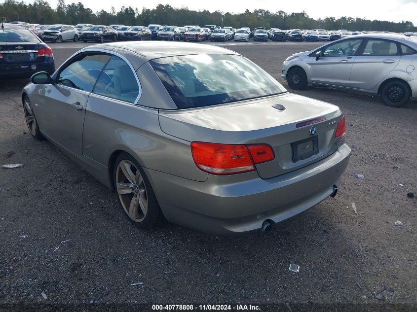 2007 BMW 335I VIN: WBAWL73547PX50632 Lot: 40778808