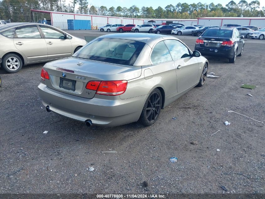 2007 BMW 335I VIN: WBAWL73547PX50632 Lot: 40778808