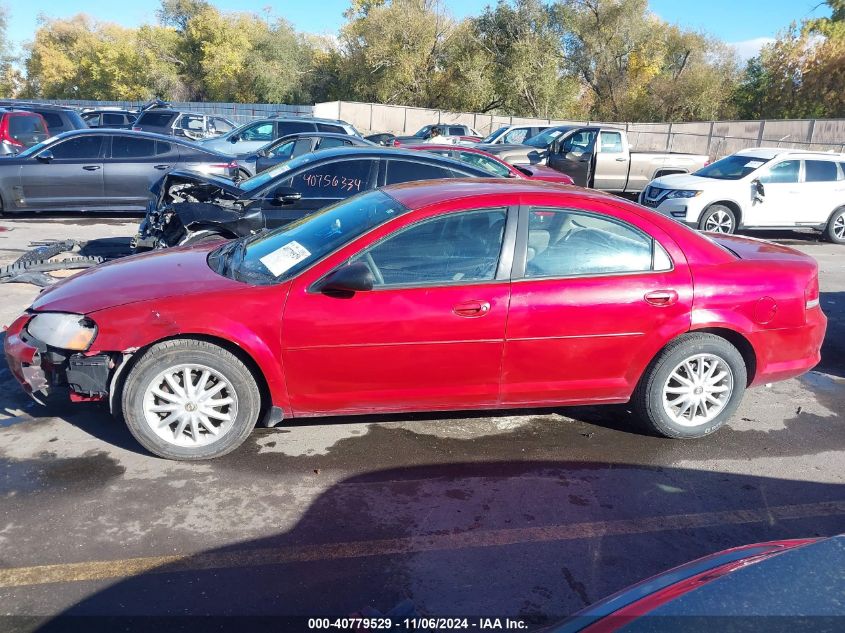 2003 Chrysler Sebring Lx VIN: 1C3EL46T73N594698 Lot: 40779529