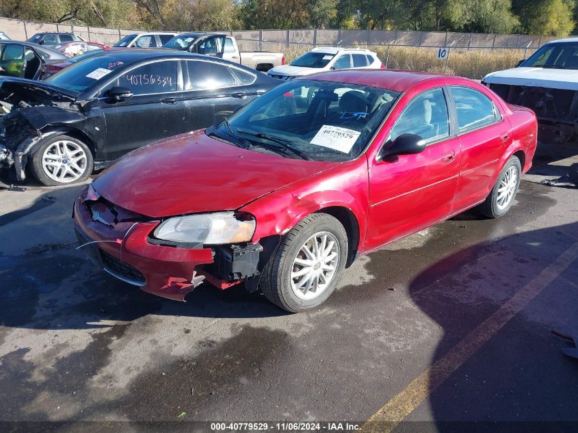 2003 Chrysler Sebring Lx VIN: 1C3EL46T73N594698 Lot: 40779529