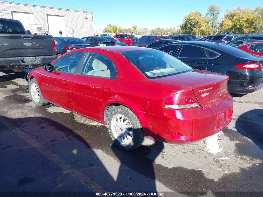 2003 Chrysler Sebring Lx VIN: 1C3EL46T73N594698 Lot: 40779529