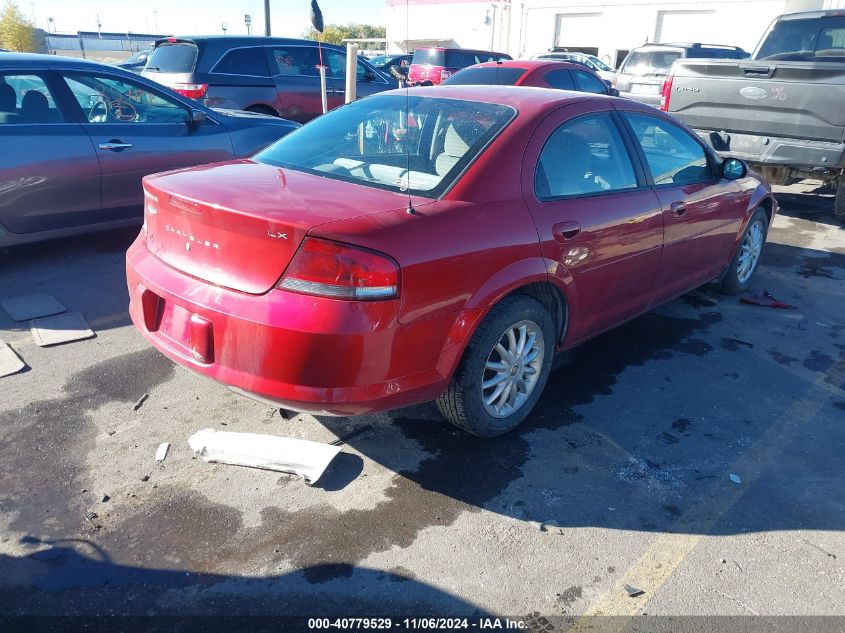 2003 Chrysler Sebring Lx VIN: 1C3EL46T73N594698 Lot: 40779529