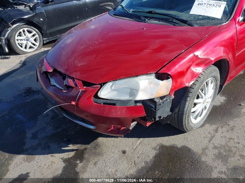 2003 Chrysler Sebring Lx VIN: 1C3EL46T73N594698 Lot: 40779529