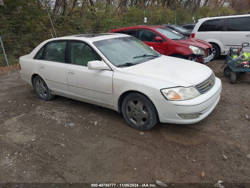 2003 Toyota Avalon Xls VIN: 4T1BF28B63U278449 Lot: 40780777