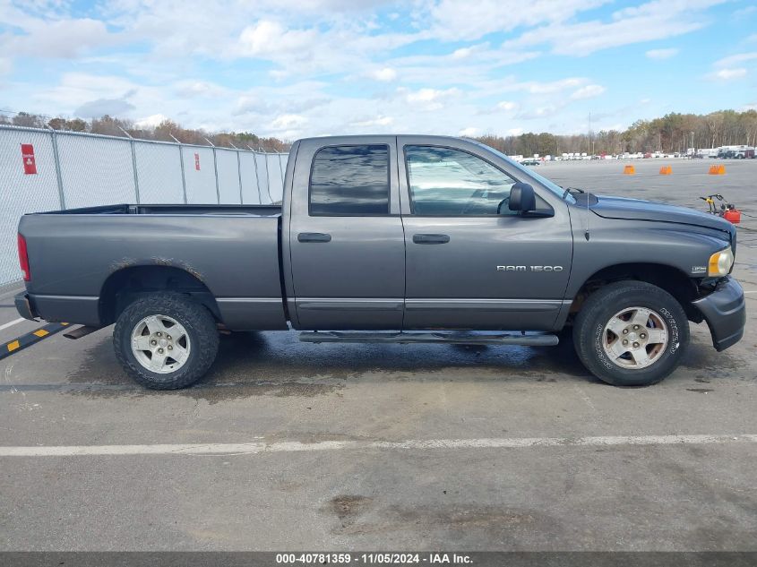 2004 Dodge Ram 1500 Slt/Laramie VIN: 1D7HU18D24S708139