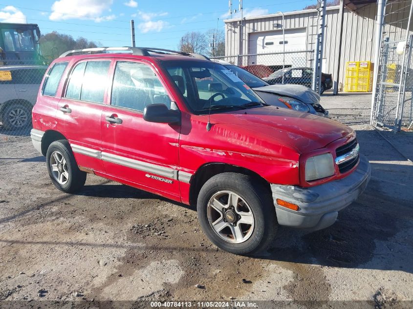 2002 Chevrolet Tracker Hard Top Base VIN: 2CNBJ13C026906737 Lot: 40784113