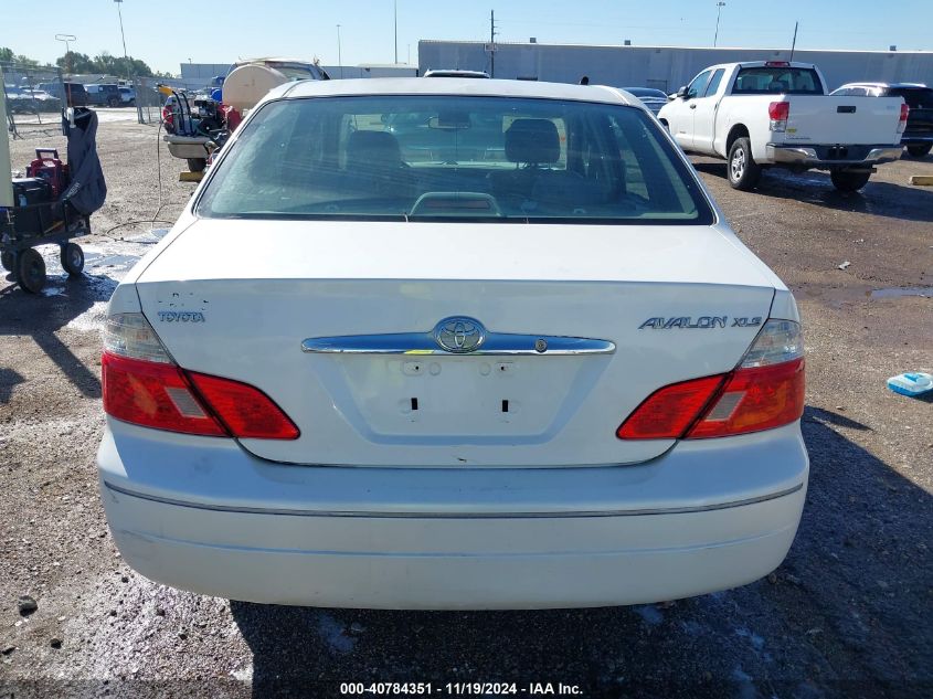 2003 Toyota Avalon Xls VIN: 4T1BF28B73U279318 Lot: 40784351