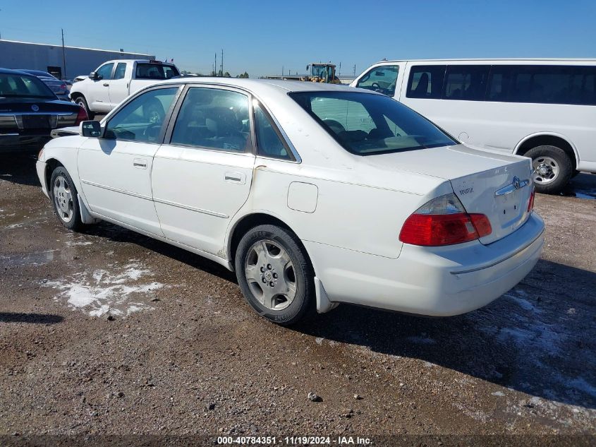 2003 Toyota Avalon Xls VIN: 4T1BF28B73U279318 Lot: 40784351