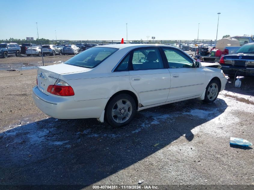 2003 Toyota Avalon Xls VIN: 4T1BF28B73U279318 Lot: 40784351