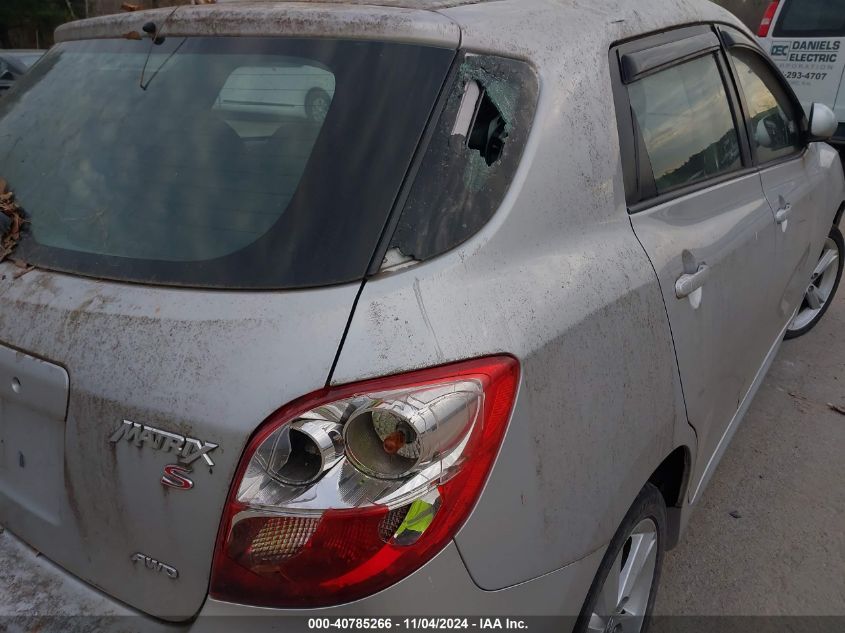 2009 Toyota Matrix S VIN: 2T1LE40E79C001554 Lot: 40785266