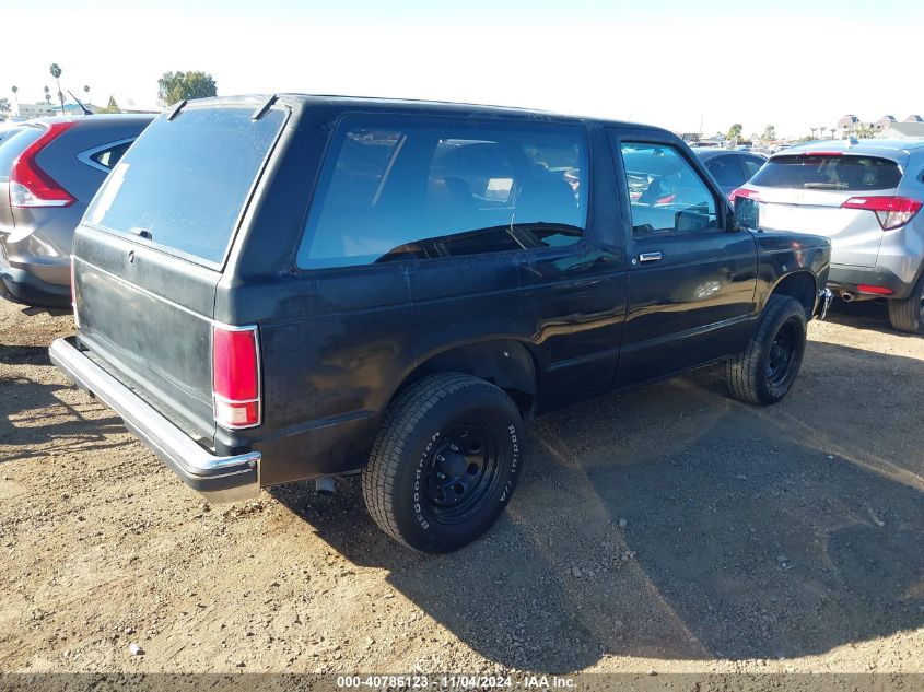 1985 Chevrolet Blazer S10 VIN: 1G8CS18B8F8240565 Lot: 40786123