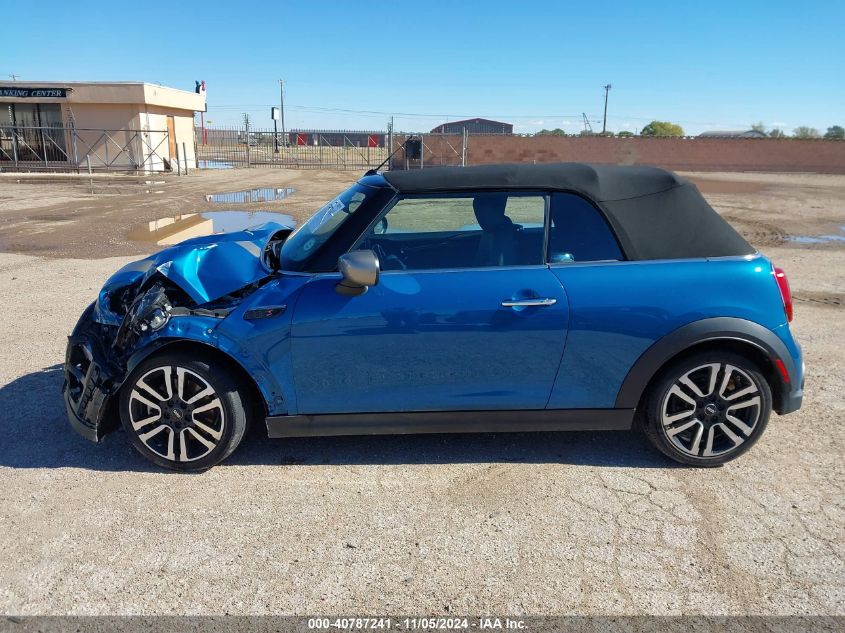 2023 Mini Convertible Cooper S VIN: WMW43DL00P3P75500 Lot: 40787241