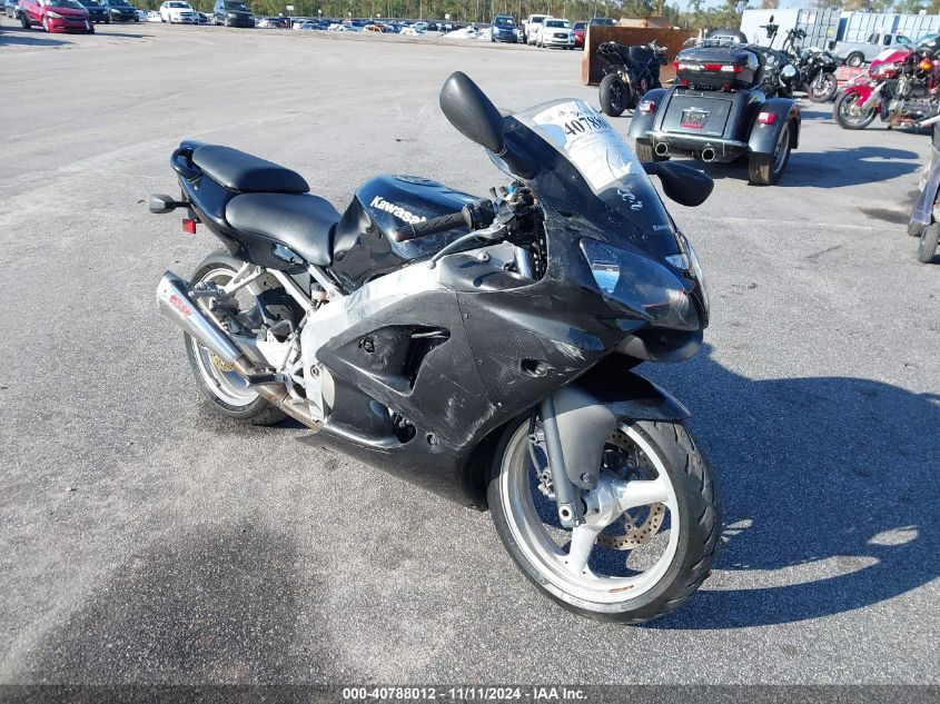 2008 Kawasaki Zx600 J1 VIN: JKAZX4J178A072654 Lot: 40788012