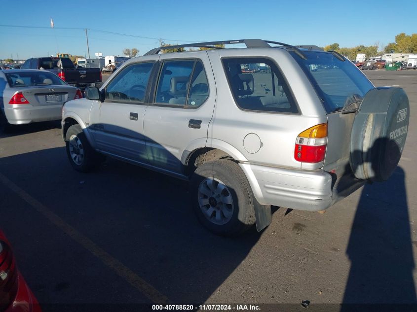 1999 Honda Passport Ex/Lx VIN: 4S6CM58W2X4405306 Lot: 40788520