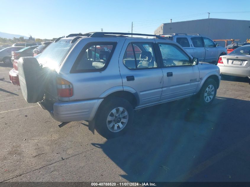 1999 Honda Passport Ex/Lx VIN: 4S6CM58W2X4405306 Lot: 40788520