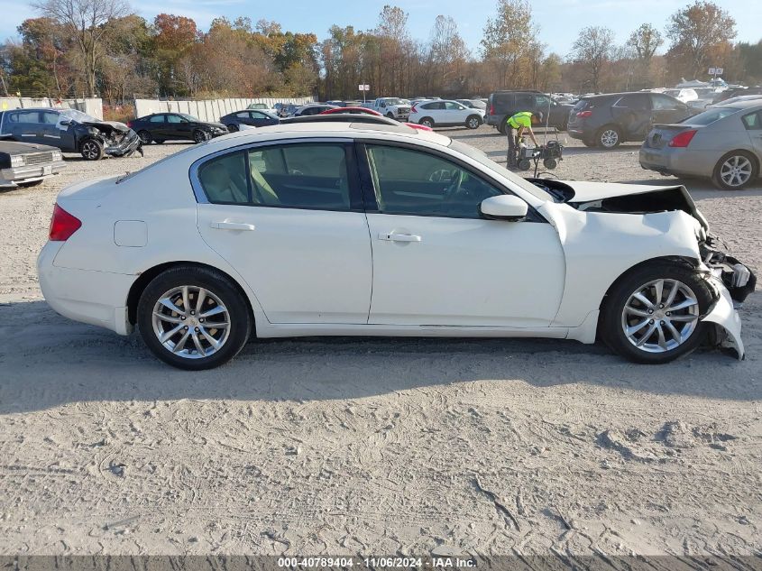 2009 Infiniti G37X VIN: JNKCV61F59M353455 Lot: 40789404