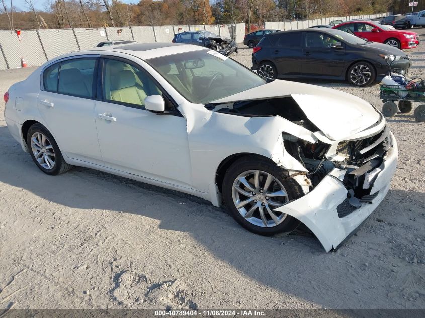 2009 Infiniti G37X VIN: JNKCV61F59M353455 Lot: 40789404