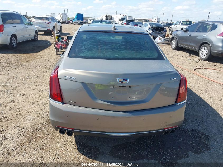 2018 Cadillac Ct6 Luxury VIN: 1G6KD5RS0JU114883 Lot: 40790414