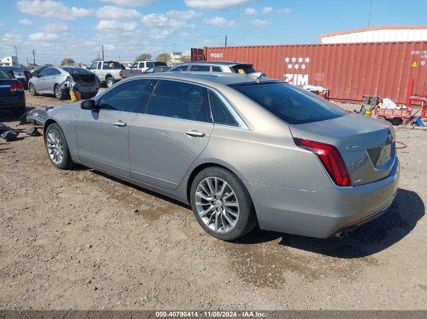 2018 Cadillac Ct6 Luxury VIN: 1G6KD5RS0JU114883 Lot: 40790414