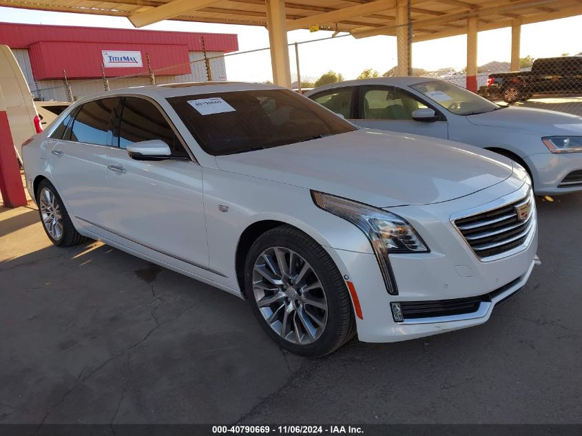 2018 Cadillac Ct6 Twin Turbo Premium Luxury VIN: 1G6KH5R68JU127131 Lot: 40790669