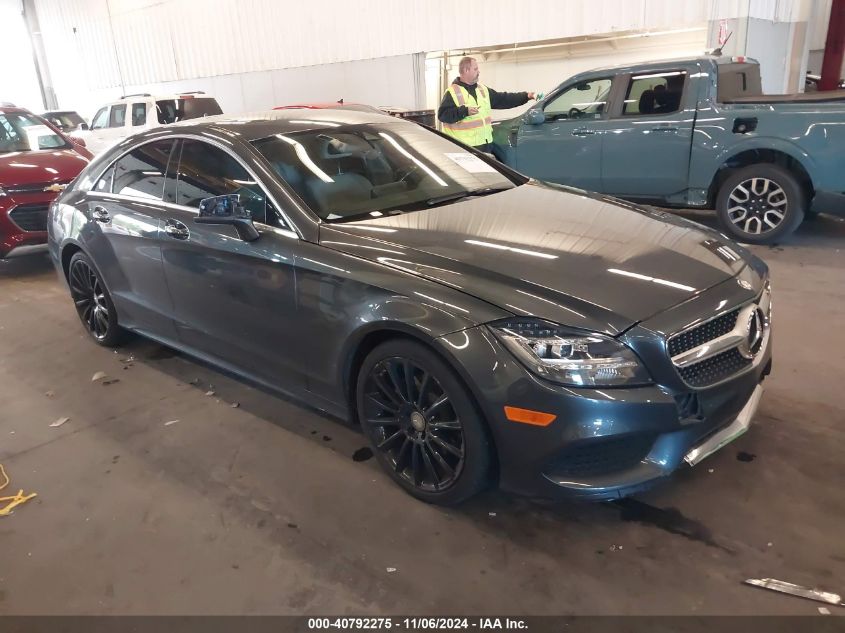 2015 Mercedes-Benz Cls 400 4Matic VIN: WDDLJ6HB2FA157881 Lot: 40792275