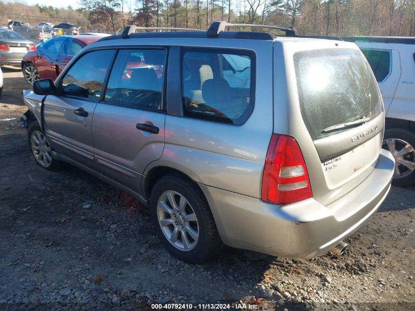 2005 Subaru Forester 2.5Xs VIN: JF1SG65695H750757 Lot: 40792410