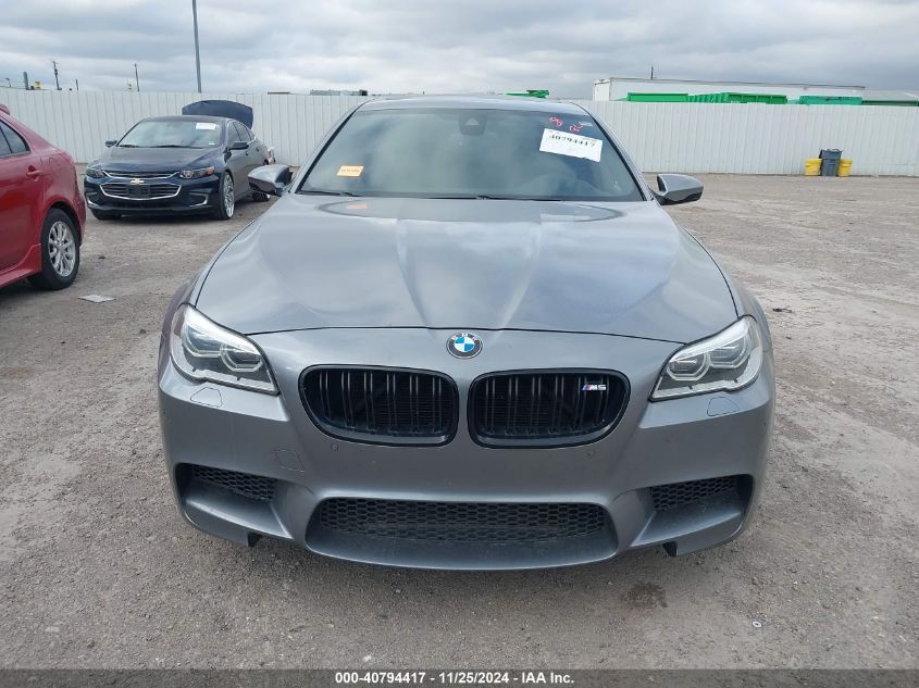 2014 BMW M5 VIN: WBSFV9C58ED593915 Lot: 40794417