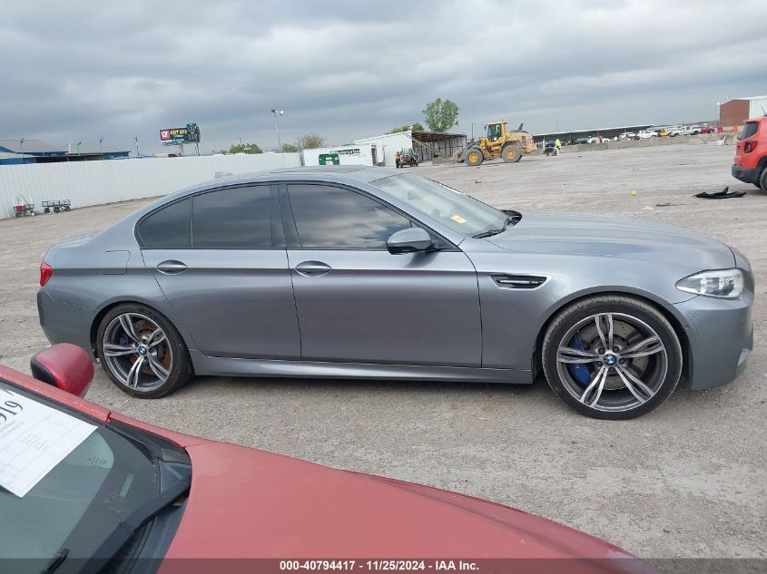 2014 BMW M5 VIN: WBSFV9C58ED593915 Lot: 40794417