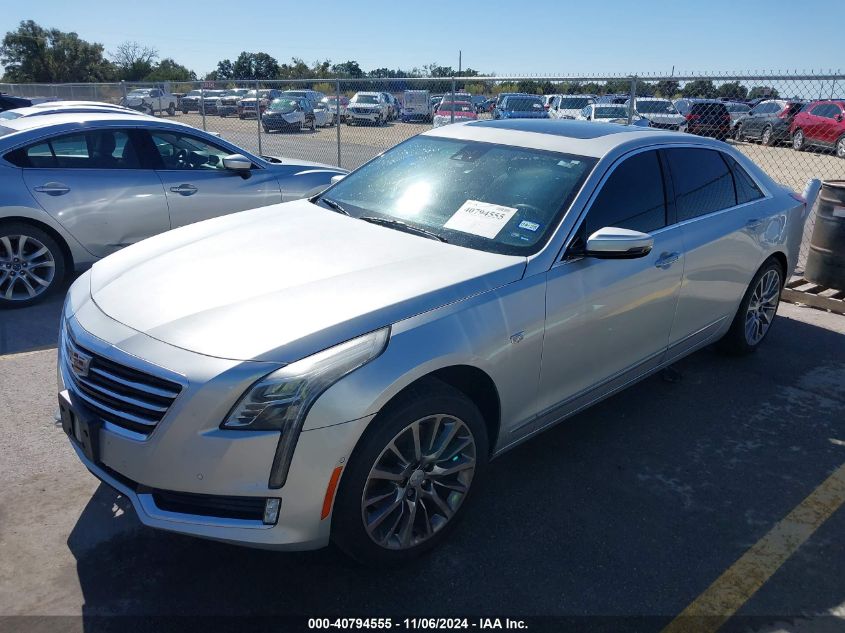 2018 Cadillac Ct6 Luxury VIN: 1G6KD5RS7JU100317 Lot: 40794555