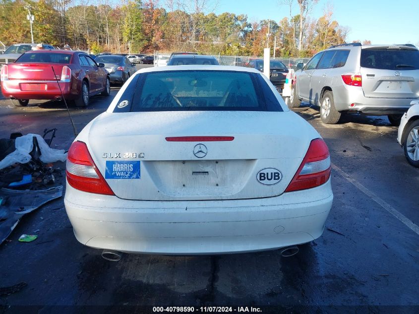 2006 Mercedes-Benz Slk 280 VIN: WDBWK54F66F128621 Lot: 40798590