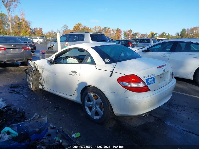 2006 Mercedes-Benz Slk 280 VIN: WDBWK54F66F128621 Lot: 40798590