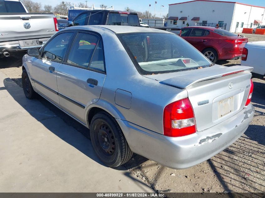 2001 Mazda Protege Dx/Lx VIN: JM1BJ222810410482 Lot: 40799727