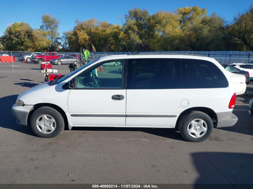 1999 Dodge Caravan VIN: 2B4FP25B8XR108777