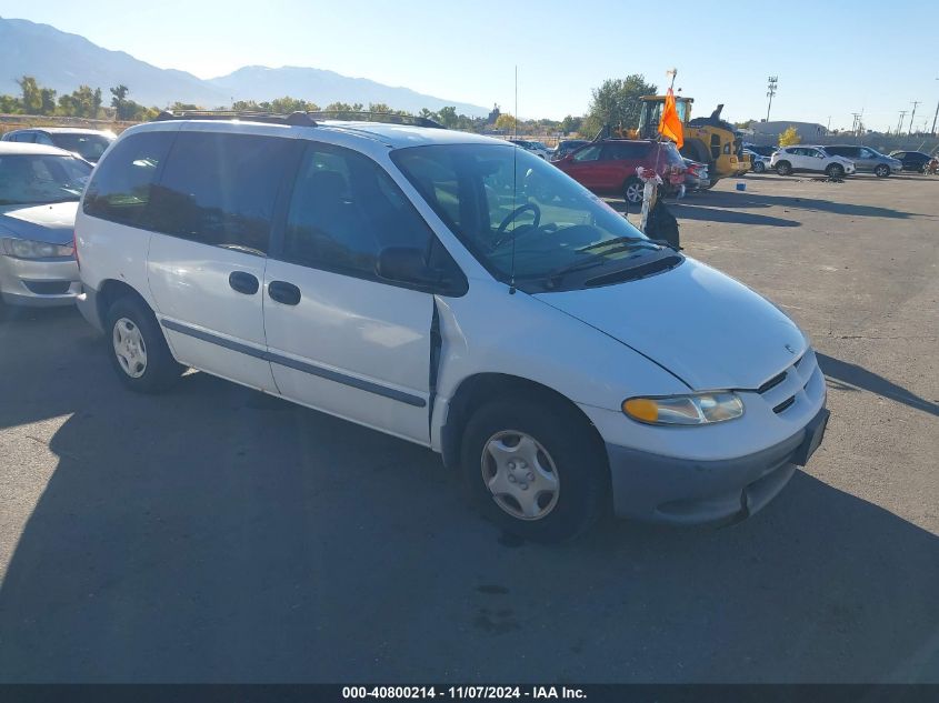 1999 Dodge Caravan VIN: 2B4FP25B8XR108777