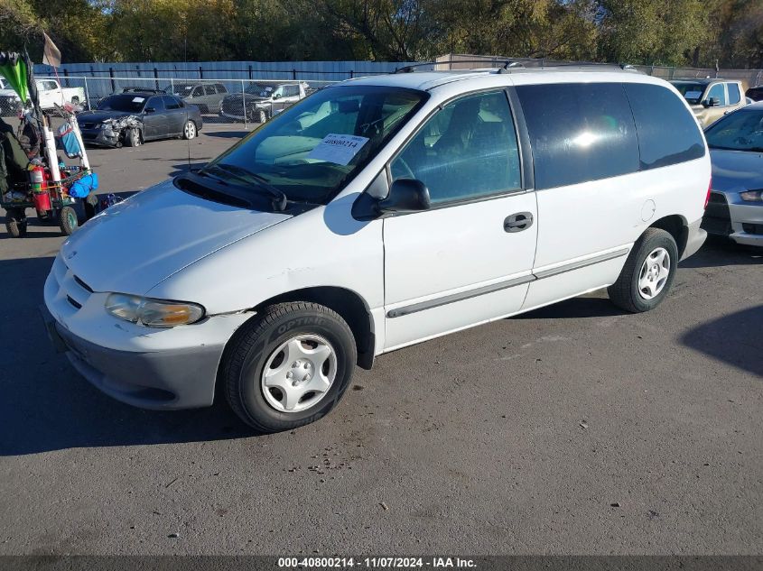 1999 Dodge Caravan VIN: 2B4FP25B8XR108777