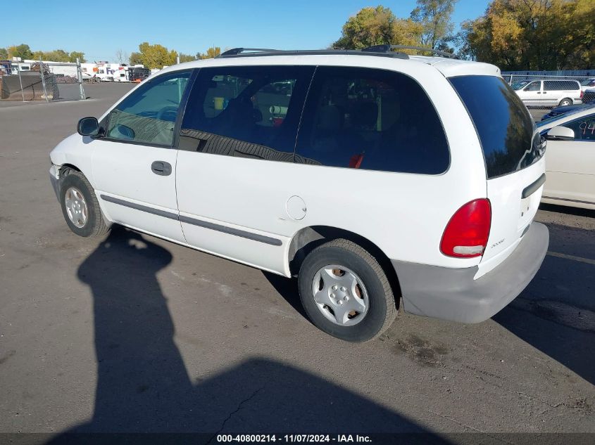 1999 Dodge Caravan VIN: 2B4FP25B8XR108777