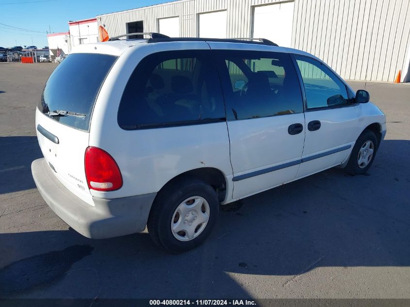 1999 Dodge Caravan VIN: 2B4FP25B8XR108777