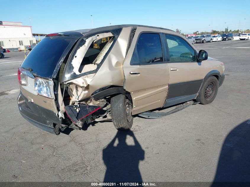 2004 Buick Rendezvous Cx VIN: 3G5DA03E04S506973 Lot: 40800281