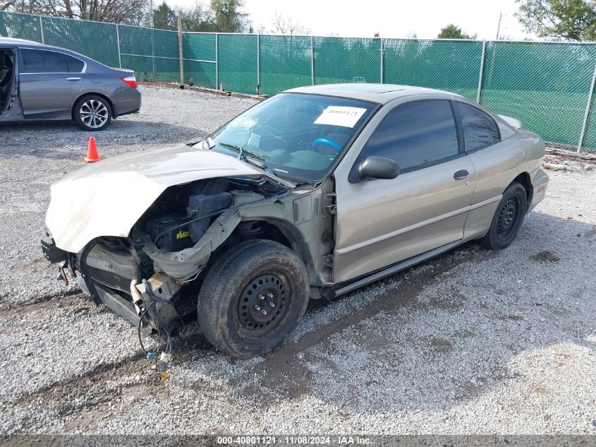 2001 Pontiac Sunfire Se VIN: 1G2JB124017254356 Lot: 40801121