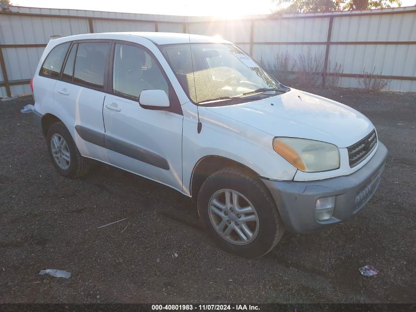 2001 Toyota Rav4 VIN: JTEHH20V210043660 Lot: 40801983