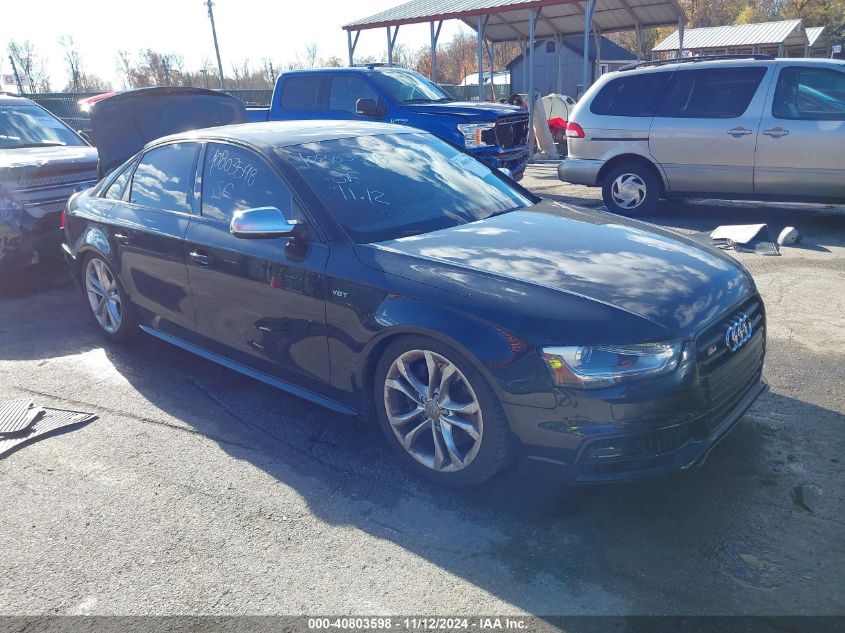 2015 Audi S4 3.0T Premium Plus VIN: WAUBGAFL4FA022496 Lot: 40803598