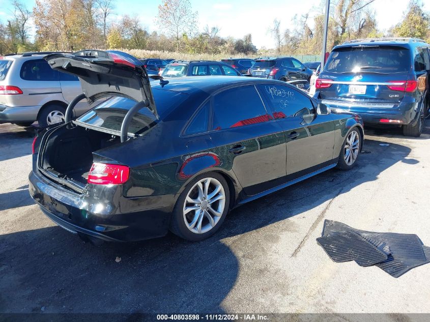 2015 Audi S4 3.0T Premium Plus VIN: WAUBGAFL4FA022496 Lot: 40803598